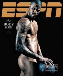 ESPN推知名运动员全裸健美写真