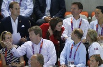 Royal Watch: Will And Kate Watch Olympic Swimming